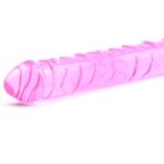 Pink Color Realistic Double Ended Dildo