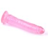 8.5'' Clear Pink Realistic Dildo with Suction Cup