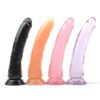 8.5'' Black Pink Realistic Dildo with Suction Cup