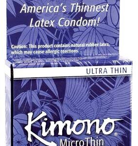 Kimono - Micro Thin Condoms - 3 Pack