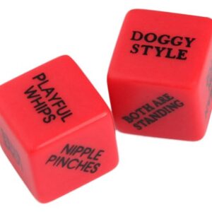 Kinky BDSM Dice , Red