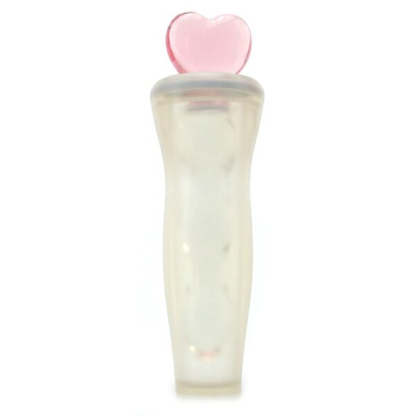 Crystal Heart of Glass Dildo in Pink