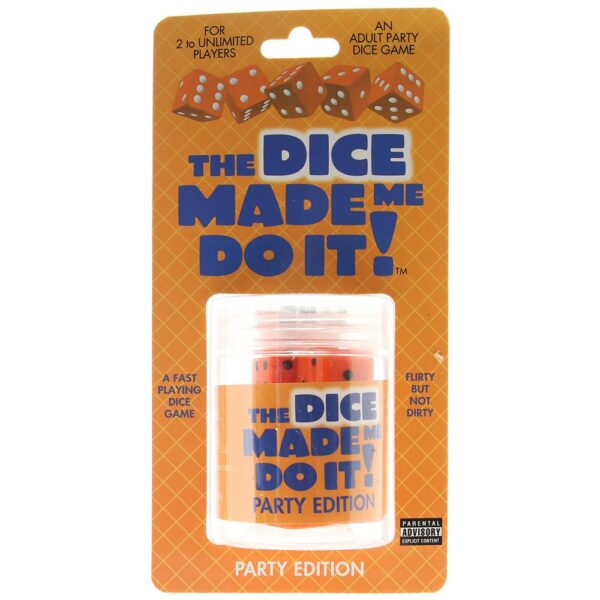 The Dice Made Me Do It Dice Game Party Edition Little Genie