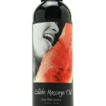 Edible Massage Oil 8oz In Watermelon
