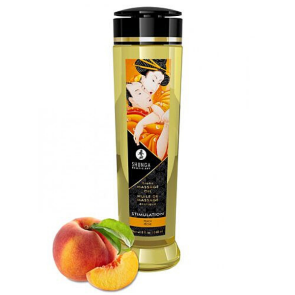 EROTIC MASSAGE OIL - STIMULATION PEACH