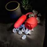 Thrusting Rose Telescopic Vibrator