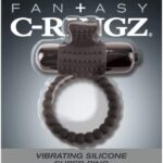Fantasy C-Ringz Vibrating Silicone Super Ring - Black