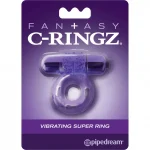 Fantasy C-Ringz Vibrating Super Ring, Purple