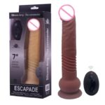 7 Speed Escapade Rechargeable Thrusting Dildo