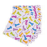 DISPOSABLE NAUGHTY ADULT PARTY PENIS NAPKINS (PACK OF 8)