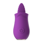 "Tongue Vibrator – Realistic tongue feel, 10 vibration modes, waterproof and rechargeable. Buy in Jamaica at Aura Viibe for ultimate pleasure."
