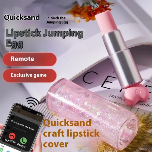 Lipstick App Jumping Vibrator | Discreet & Powerful | Aura Viibe - Image 2