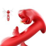 Dual-Action G-Spot Vibrator with Thrusting Features