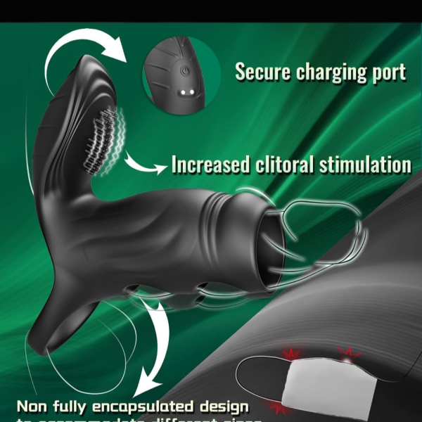 Rechargeable Enhanced Pleasure Penis Sleeve – Adult Novelties Portmore | Aura Viibe - Image 3