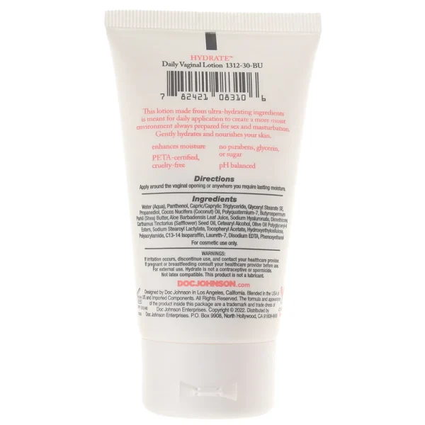 Hydrate Daily Vaginal Lotion (2oz - Image 4