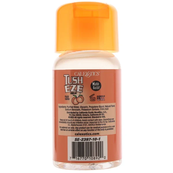 Tush Eze Water-Based Anal Lube (6oz) – Peach Scented - Image 4