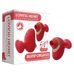 Loving Heart Clitoral Sucker - Elegant heart-shaped design for intense pleasure and stimulation, featuring USB recharge and splash-resistant quality.