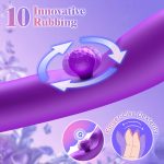 "Aura Viibe 3-in-1 Rabbit Vibrator designed for G-spot, A-spot, and clitoral stimulation, perfect for enhancing pleasure in Jamaica."