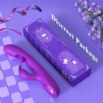 "Aura Viibe 3-in-1 Rabbit Vibrator designed for G-spot, A-spot, and clitoral stimulation, perfect for enhancing pleasure in Jamaica."