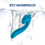 "Quiet and powerful thrusting vibrator for enhanced pleasure."