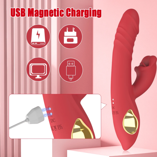 Sucking Rabbit Rechargeable Vibrator - Image 3