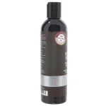 Earthly Body Massage and Body Oil bottle with hemp seed, showcasing a silky, non-scented formula for moisturizing and soothing skin.