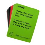 "Unleash laughter with Risk It or Drink It, the hottest adult drinking game in Jamaica, perfect for unforgettable nights."
