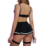 Back view of Schoolgirl Lingerie Set Medium – Sexy Lingerie Portmore Mall