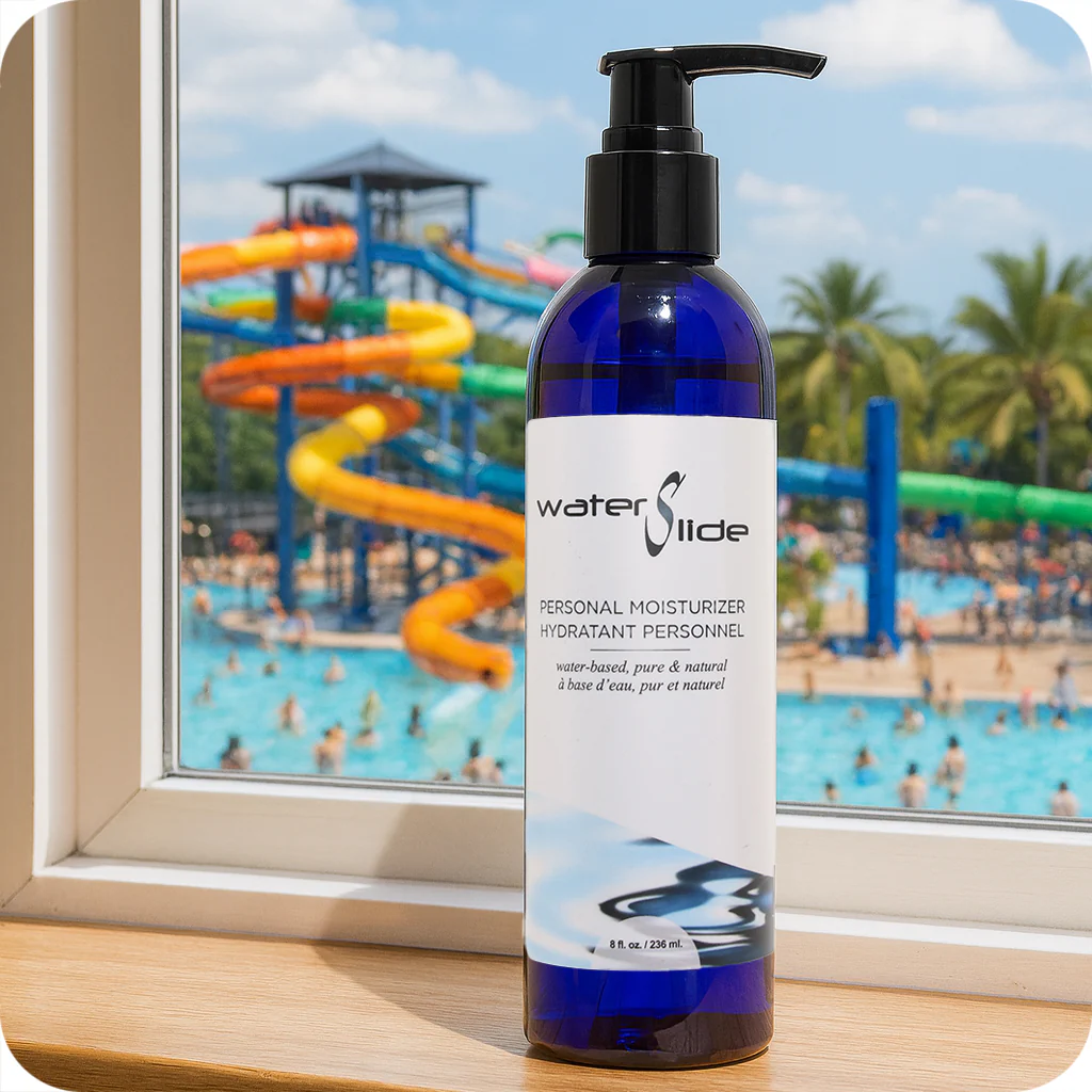 Earthly Body Water Slide Personal Lube 8oz delivers smooth, natural glide. Safe with all toys and latex condoms. Available at Aura Viibe in Portmore Mall and for discreet island-wide delivery. Earthly Body Water Slide Personal Lube 8oz – Buy Sex Toys in Kingston & Portmore Jamaica at Aura Viibe