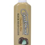 applying flavored oral glide chocolate lubricant for oral pleasure smooth use Jamaica Aura Viibe