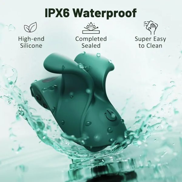 Waterproof rechargeable finger vibrator for couples and solo play in Jamaica