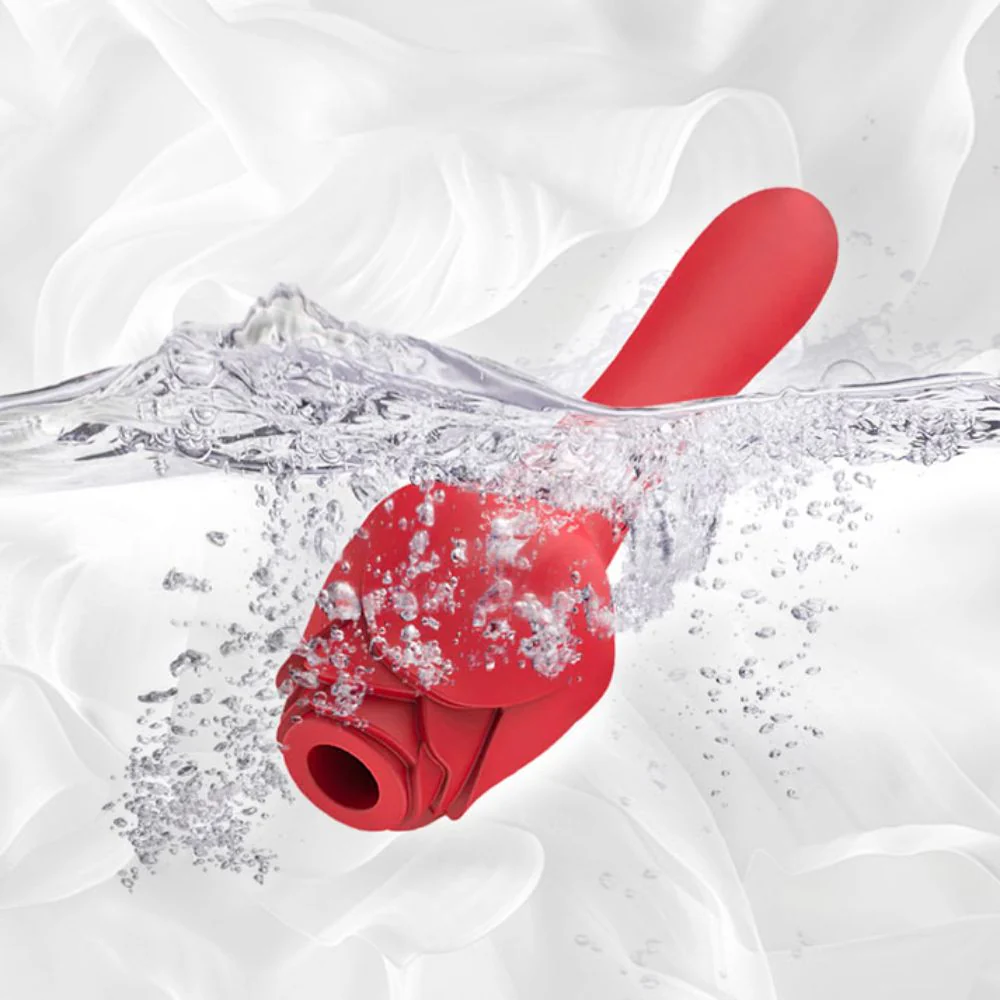 The 2-in-1 Rose Vibrator features an ultra-soft silicone shaft that bends easily for a preferred angle. Its flexible design supports comfortable use while providing targeted internal stimulation. Flexible silicone rose vibrator with vibrating shaft and G-spot stimulation Jamaica