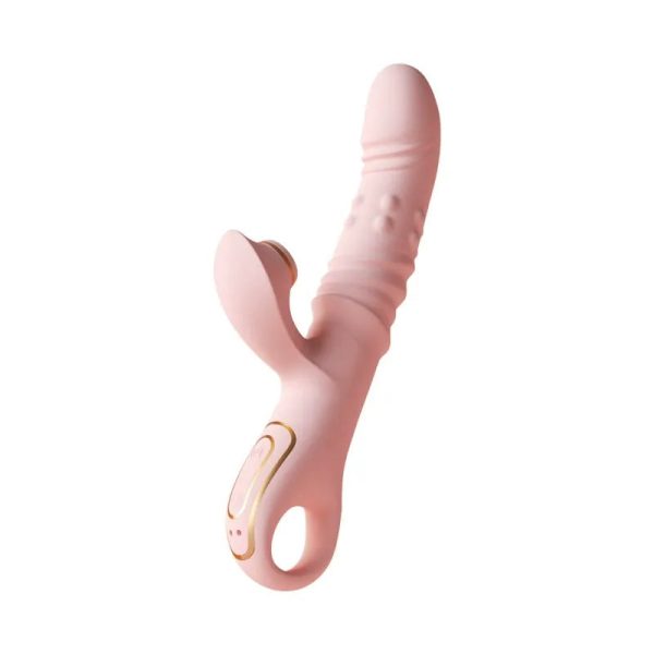 Rechargeable Princess Bloom heating vibrator with vibration and thrusting functions Jamaica