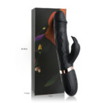 G-Spot Rabbit Vibrator by Aura Viibe - Curved design for targeted stimulation
