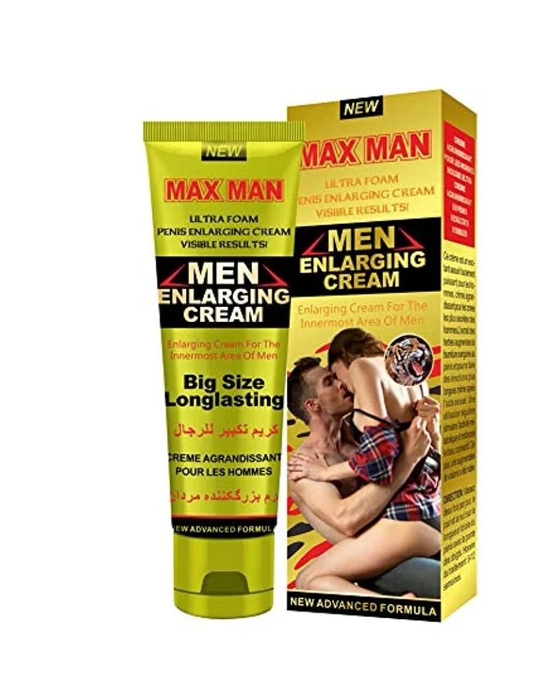 Max Man Men Enlarging Cream - Boost Confidence and Performance for Enhanced Intimate Experiences