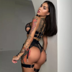 Black Strappy Bralettes - Image 2