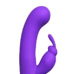12-Speed Purple Silicone G-spot Rabbit Vibrator - Image 2