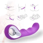 Ribbed Silicone G-spot Vibrator - Image 3