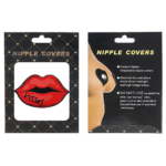 Sexy Red Lips Nipple Cover - Image 2