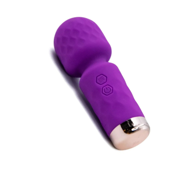 "G-Spot Vibrator Wand Massager in purple