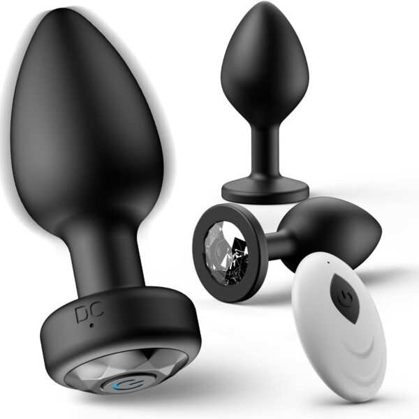 "3-in-1 prostate massager and anal vibrator with remote control