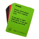 Risk It or Drink It adult party card game Jamaica