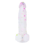 Dotted Jelly suction Dildo - Image 3