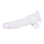 Dotted Jelly suction Dildo - Image 2