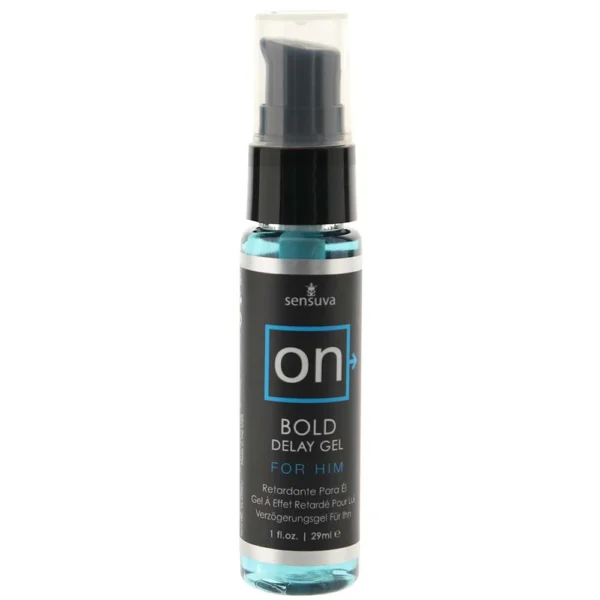 BOLD Delay Gel For Him in 1oz/29mL Sensuva