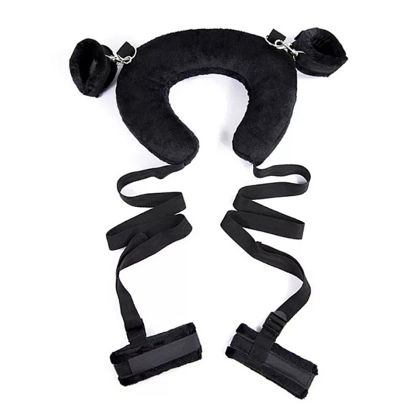 DSM Slave Collar Restraint – Adjustable Bondage Neck & Wrist Set for Secure & Comfortable Play | Buy in Jamaica at Aura Viibe.