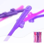 Neon Shape Penis Straws - Image 2