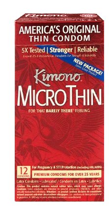 Kimono - Micro Thin Condoms - 12 Pack