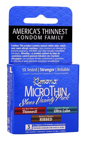 Kimono - Micro Thin Sheer Variety - 3 Pack