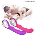 Ribbed Silicone G-spot Vibrator - Image 2